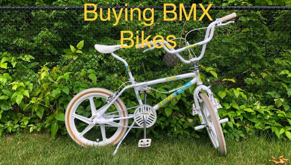 Buying BMX race freestyle and cruiser bikes from the 70s – 90s 1