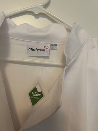 Chefwear jackets, Teflon , all 10 for $40,  of them all XL - $463435861827843121