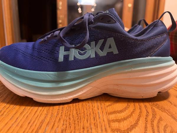 Women’s Hoka Bondi 8 Size 8 in Bellwether Blue/Evening Sky 1