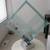 Vintage Runstadler Studios Brutalist Rotating Glass Sculpture signed 2 thumbnail