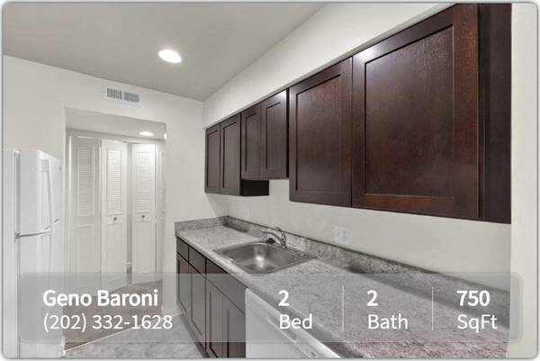 Central location in Washington. 2 Bed, 2 Bath! Stop by for a tour! 1
