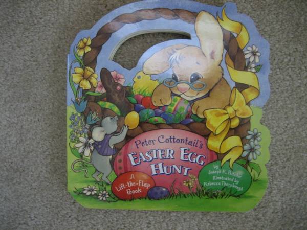 Peter Cottontail's Easter Egg Hunt Lift-the-Flap Book 1