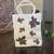 Vintage Lefton Ceramic Christmas Shopping bag Holly Berries Pattern 3 thumbnail
