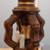DON WARD Vintage seventies plaster table lamp,original shade 2 thumbnail