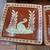 Vintage Mexican folk art pottery set four plates plate set 6 thumbnail