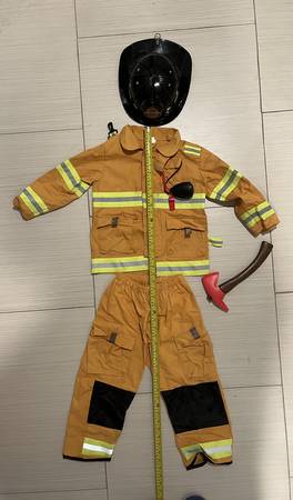 Fireman Halloween Costume 1