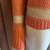 Distressed Studded Shoulder Orange and Gold Metallic Sweater 6 thumbnail