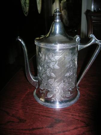 Vintage Silver Plate Tea Pot from Poole Silver Co. 1