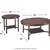 REVISED - ASHLEY T277-13 Furniture Three-Piece Table Set 4 thumbnail