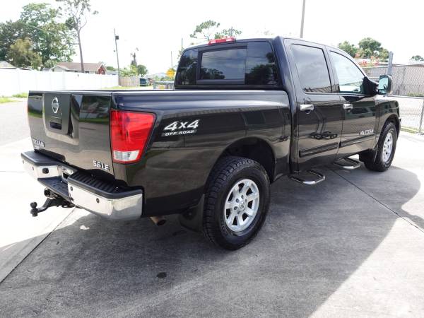 2007 Nissan Titan LE 4X4 Crew Cab Meticulous Motors Inc FL en venta - $9,995 (33782)63443697116289124