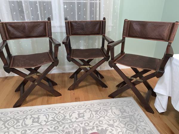 Three Director’s Chairs 1