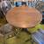 Solid Oak table with lief and 4 chairs 3 thumbnail