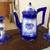blue and white transferware coffee pot, candlesticks 1 thumbnail
