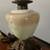ANTIQUE VICTORIAN GWTW HAND PAINTED DAISIES LAMP, 9” GLOBE ORIG FAMILY 17 thumbnail