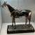 Vintage Jennings Bros. Metal Horse Sculpture 2 thumbnail