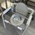 Heavy-Duty Commode Chair for Ultimate Stability and Support. 2 thumbnail