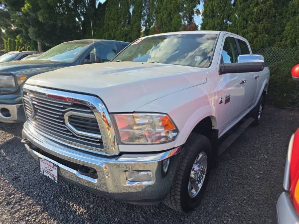 2012 RAM 3500 Diesel 4x4 4WD Dodge Laramie  4dr Crew Cab 6.3 ft. SB SRW Pickup P 1