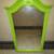 46”x 25” Old Vintage Style Heavy Wall Mounted Hanging Framed Mirror 1 thumbnail