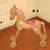 Old Wooden 26" Pony Decor 2 thumbnail