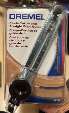 Dremel 678 Circle Cutter & Straight Edge Guide Rotary Tool Attachment 1