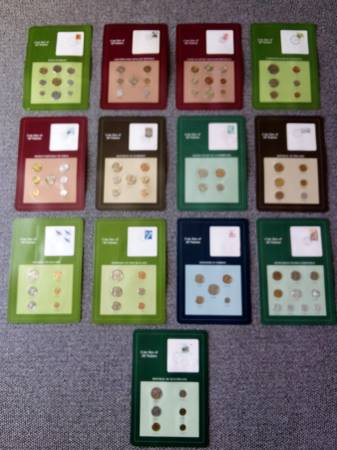 Coin Sets of All Nations (w/China and USSR) - collectibles - by