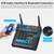150W x2 Powered Amplifier Audio Mixer,4 Channel with Dual Wireless Mic 3 thumbnail