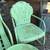 Vintage Metal Outdoor chairs (3) 4 thumbnail