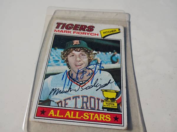 Signed Baseball card 1