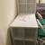 Sale: White Desk with 12 Shelves – BONUS 2 folding chairs 1 thumbnail