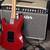 1989 Fender USA Strat Standard Red Lite Sparkle 7 thumbnail