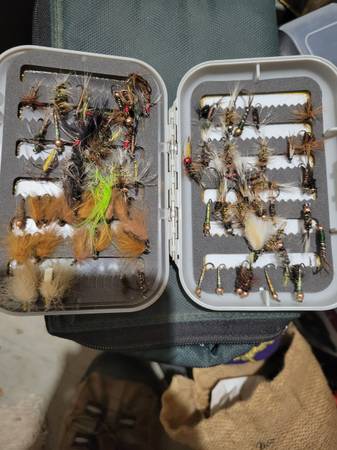 160 plus flies with case 1