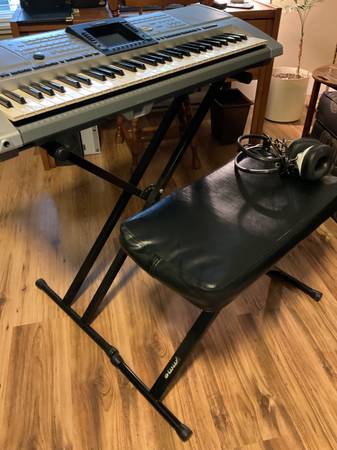 Yamaha PSR-3000 ジャンク Yamaha PSR-3000 61-Key Arranger Workstation 2000s - Gray