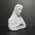 Vintage Porcelain Praying Jesus Bust Statue Figurine Decor 2 thumbnail