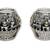 Jerusalem-Shabat Candlesticks Holders Silver and Gold Plated-Set of 2 4 thumbnail