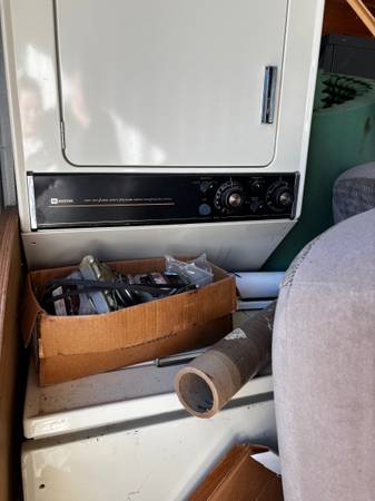 Maytag stackable washer/dryer 1