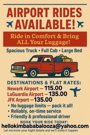 Airport Rides ($115-$135) 1