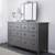 Excellent Condition 8 drawer IKEA Grey Color HEMNES Dresser 1 thumbnail