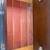 Queen Size Dark Walnut Captains Bed w/Large 3 Drawer Nightstand 15 thumbnail