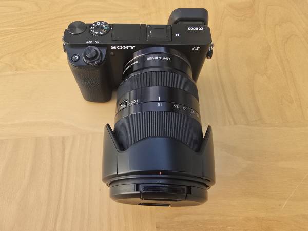 Sony Alpha A6000 Camera + Sony 18-200mm Lens 1