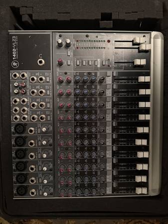 MACKIE Professional 14 - Channel Mixer + Case 1