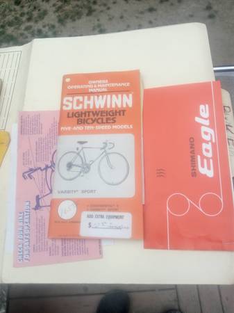 1979 Schwinn Varsity camelback - $50 (Norte)63438263275267122