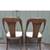 Vintage Gondola Chairs Mid Century Modern MCM Pair Oak Dining Statemen 3 thumbnail