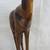 Vintage Hand Carved Wooden Giraffe Figurine Made in Kenya Africa 25" 6 thumbnail