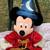 Disney Store Mickey Mouse Sorcerer Plush Toy 2 thumbnail