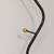 Classic CURVY style Coat rack with 4 metal & wood hooks 73in H 4 thumbnail