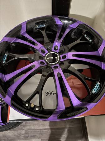 Set of 5 20inch rims, 5×114 1