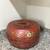 ANTIQUE DECORATIVE HAND-PAINTED ASIAN DEEP WOODEN BOWL WITH FITTED TOP 1 thumbnail