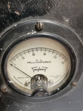 TRIPLET COLLECTABLE AMPERE METER 1