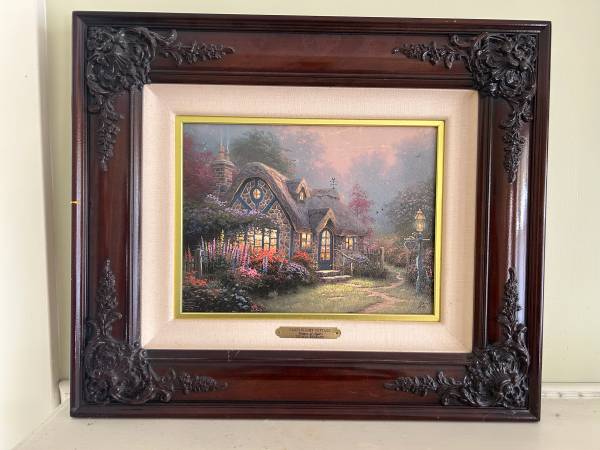 Thomas Kinkade Candlelight Cottage 1
