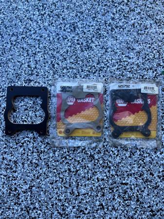 GM Quadrajet Base Gaskets and Phenolic Spacer Combo 1